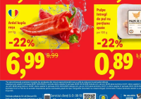 Pulpe întregi de pui cu porțiune spate per 100 g