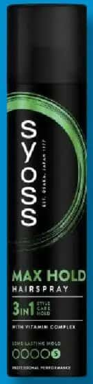 Syoss Fixativ de păr 300 ml