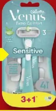 Gillette Venus Sensitive Aparat de ras unică folosință 3 + 1 buc.