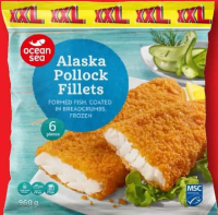 Ocean Sea File de cod Alaska, în panadă 960 g