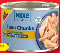 NIXE Bucăți de ton în ulei de floarea-soarelui 1705 g