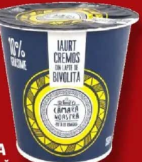CĂMARA NOASTRĂ Iaurt cremos de bivoliță 10% grăsime 150 g