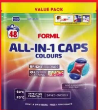 Formil Detergent capsule 5 în 1 color 48 buc.