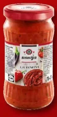 NOSTJA Ljutenica cu ardei și vinete 310 g