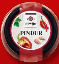 NOSTJA Pindur zacuscă croată cu ardei copți și roșii 540 g