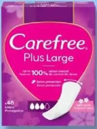CAREFREE Absorbante zilnice Large Fresh 48 buc.