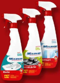 Misavan Soluție de curățat bucătăria / geamuri / baie / mobilă / suprafețe multiple 750 ml