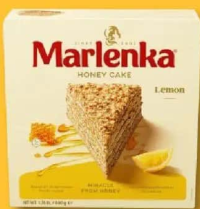 MARLENKA Tort cu miere și lămâie 800 g