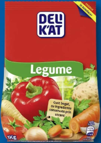 DELI'KAT Bază pentru mâncare legume 1 kg