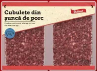 Dulano Cubulețe din șuncă de porc 250 g