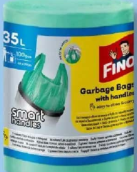 FINO Saci menajeri colorați, cu mâner 35 L 100 buc.
