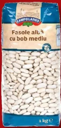 Campo Largo Fasole albă bob mediu 1 kg
