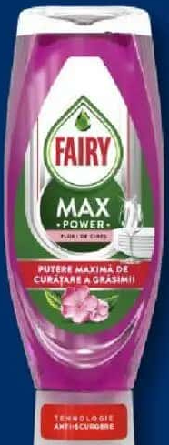 FAIRY MAX POWER Detergent pentru vase flori de cireș 730 ml
