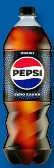 PEPSI Băutură răcoritoare carbogazoasă zero zahăr 2 L