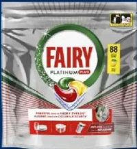 FAIRY PLATINUM PLUS Detergent capsule pentru mașina de spălat vase 88 buc.