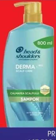 Șampon anti-mătreață Head & Shoulders DermaXPro 800 ml, diverse sortimente