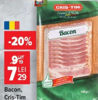 Bacon, Cris-Tim 100 g