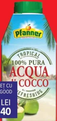 Pfanner Suc 100% cocos 0.5 L