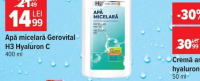 Cremă antirid ochi si buze Hyaluron C Gerovital H3 15 ml