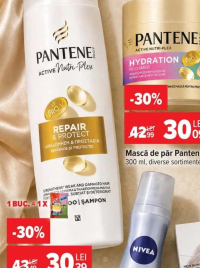 Pantene Mască de păr Pro-V 300 ml