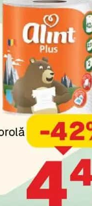 Alint Prosop monorolă 2 straturi 220 foi