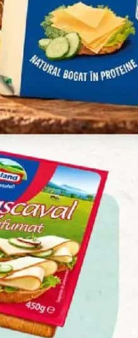 HOCHLAND Cașcaval afumat bloc 450 g