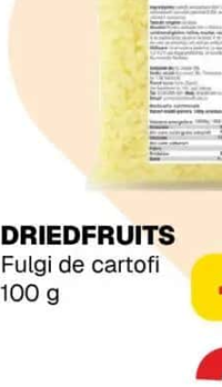 Driedfruits Fulgi de cartofi 100 g