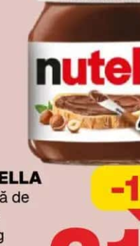 NUTELLA Cremă de alune 400 g