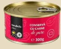 Annabella Zilnic Conservă cu carne de porc 300 g