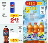 NESTEA Ice Tea Mango & Ananas / Fructe de pădure / Lămâie / Piersică 1,5 L SGR