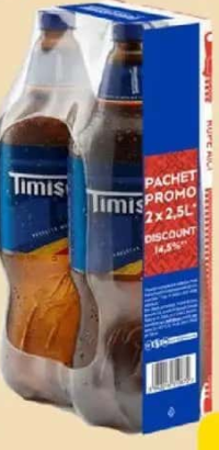 Timișoreana Bere 2 x 2,5 L SGR