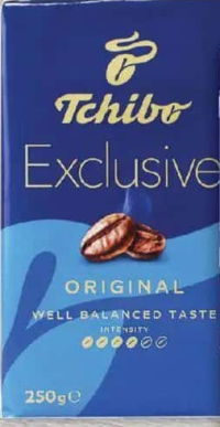 Tchibo Cafea prăjită și măcinată Exclusive Original / Intense 250g