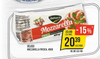 Delaco Mozzarella Fresca, 400g