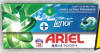 ARIEL Detergent Touch of Lenor, 26 caps.