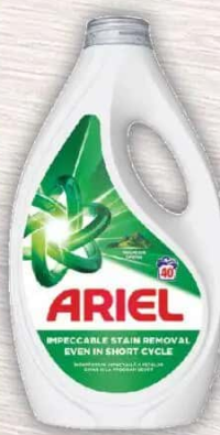 ARIEL Detergent lichid Mountain Spring/Color/Sensitive, 40 sp., 2l