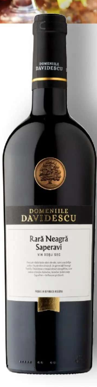 DOMENIILE DAVIDESCU Rară Neagră & Saperavi 0,75 l