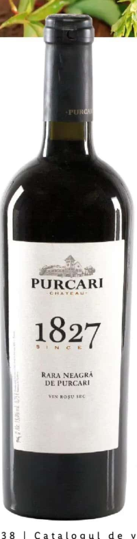 PURCARI 1827 Rară Neagră & Saperavi 0,75 l