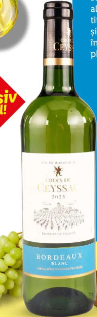 Croix de Ceyssac Bordeaux Blanc A.O.P. 0,75 l