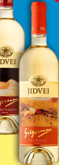 Jidvei Grigorescu Dry Muscat 0,75 L