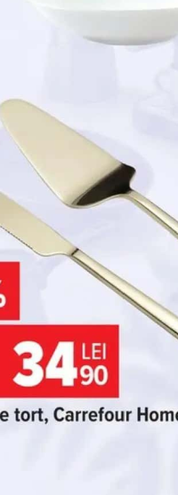 Carrefour Home Set servire tort, 2 piese