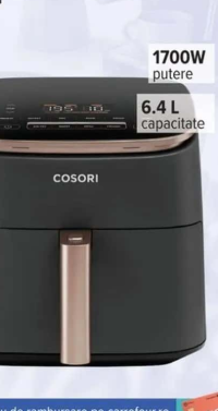 Friteuză cu aer cald CAF-DC602-KEUR Cosori Dual Blaze