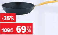 Tigaie din aluminiu forjat cu mâner metalic, Carrefiur Home 28 cm