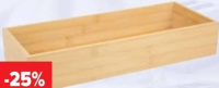 Organizator din bambus, 38x15x7 cm