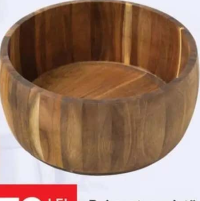 Bol pentru salată material: lemn acacia, dimensiuni: 28x28x12 cm