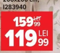 TEX HOME Set lenjerie de pat 200x200 cm, 1283940