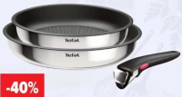Set x 3 piese, Ingenio Cook Tefal 26/22 cm + 1 mâner
