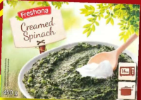 Freshona Spanac preparat cu smântână 450 g