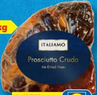 ITALIAMO Prosciutto crudo maturat minimum 9 luni per 100 g
