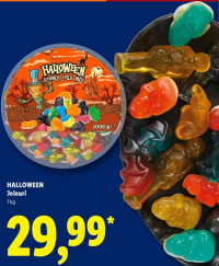 HALLOWEEN Jeleuri 1 kg