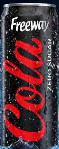 Freeway Băutură răcoritoare carbogazoasă Cola 0% zahăr 0,33 L